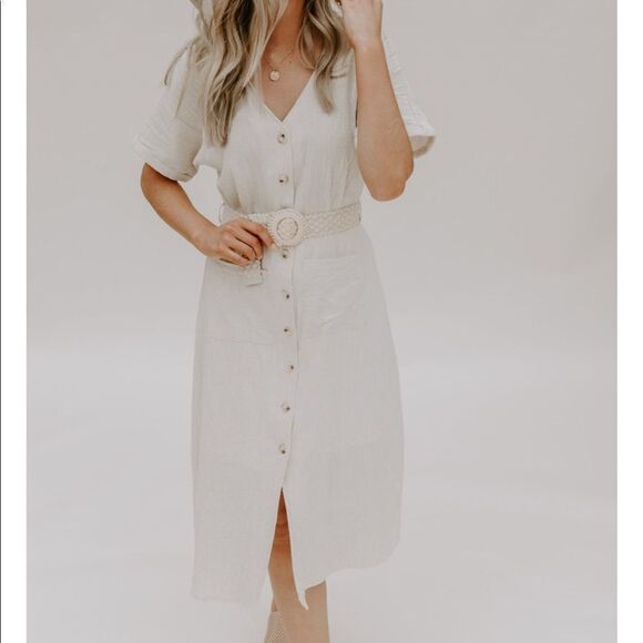 ✨HP✨Bridget Belted Dress✨  - Picture 4 of 11